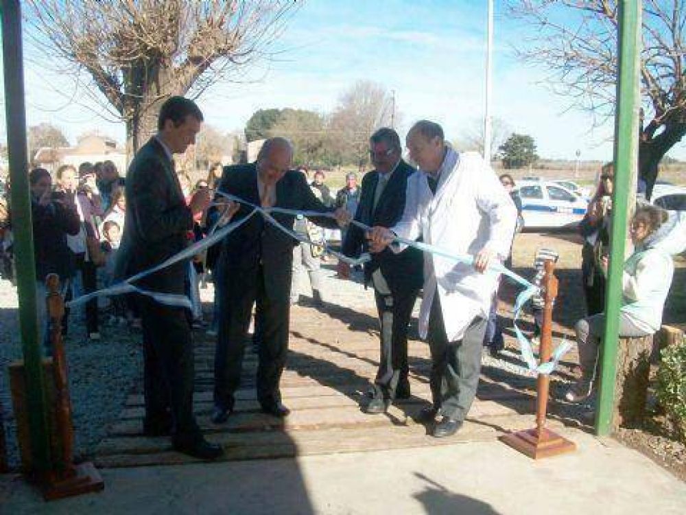 Se inaugur� la nueva unidad sanitaria de El Para�so