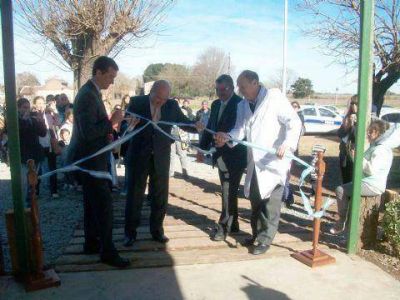 Se inaugur� la nueva unidad sanitaria de El Para�so