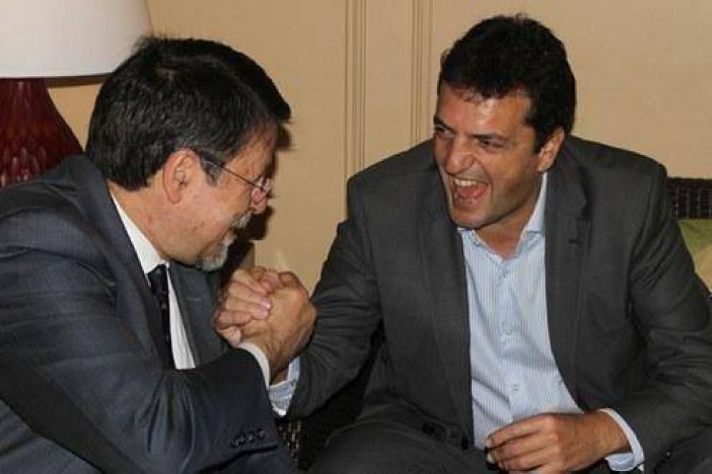 Massa se reuni� con Hasan Tuluy, vicepresidente del Banco Mundial