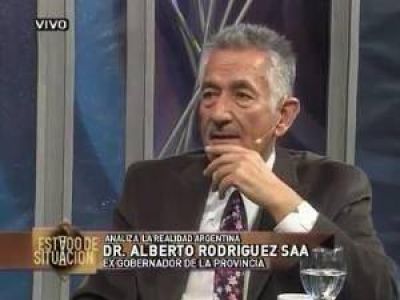 Alberto Rodr�guez Sa�: �Las medidas de austeridad son buenas porque no son un ajuste�