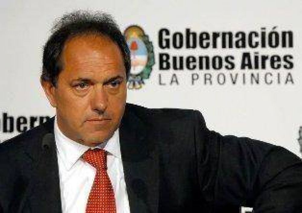 Scioli suspendi� visita a Areco.