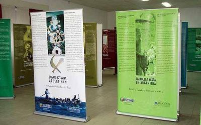 Lleg� a la Ciudad una importante muestra sobre la inmigraci�n vasca