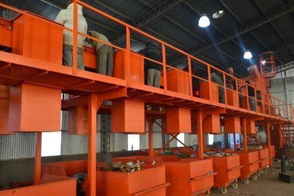 Contin�an pruebas en la planta de clasificaci�n de residuos