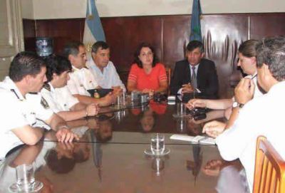 Jefe Departamental Mercedes se present� en Luj�n.