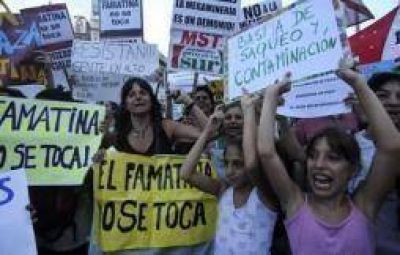 Los sectores anti mineros vuelven a marchar a la Capital