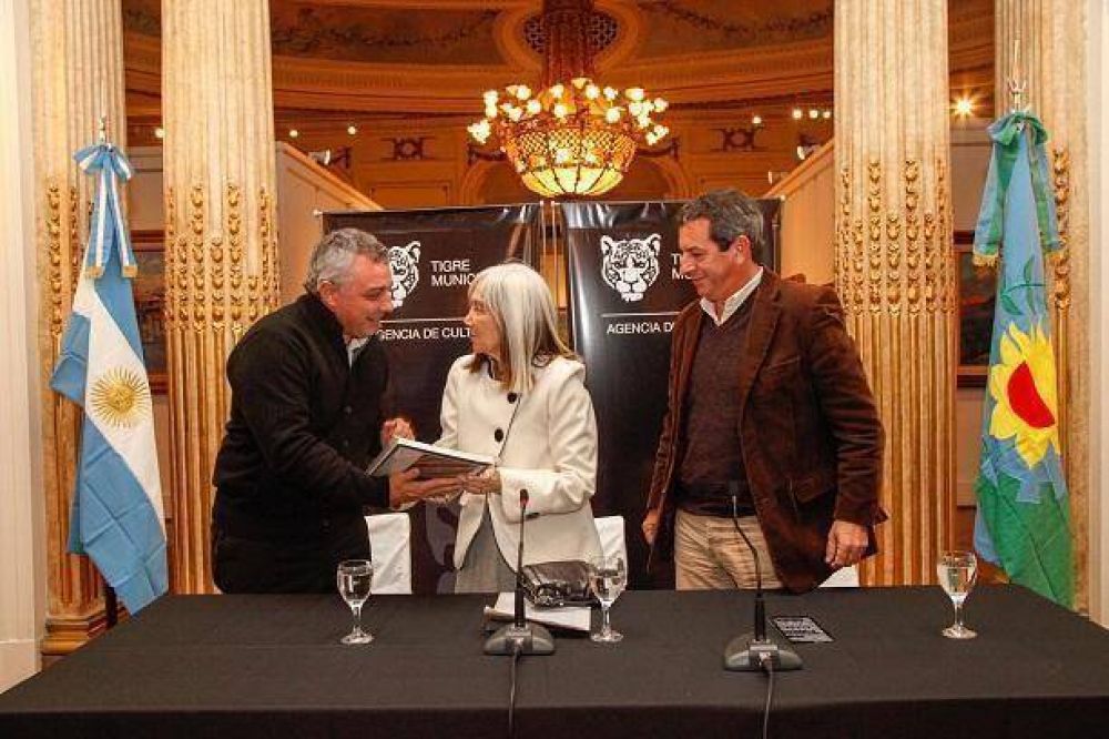 Mar�a Kodama realiz� un homenaje a Borges en el Museo de Arte Tigre
