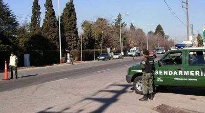 Confirman la presencia de Gendarmer�a en los accesos a la ciudad