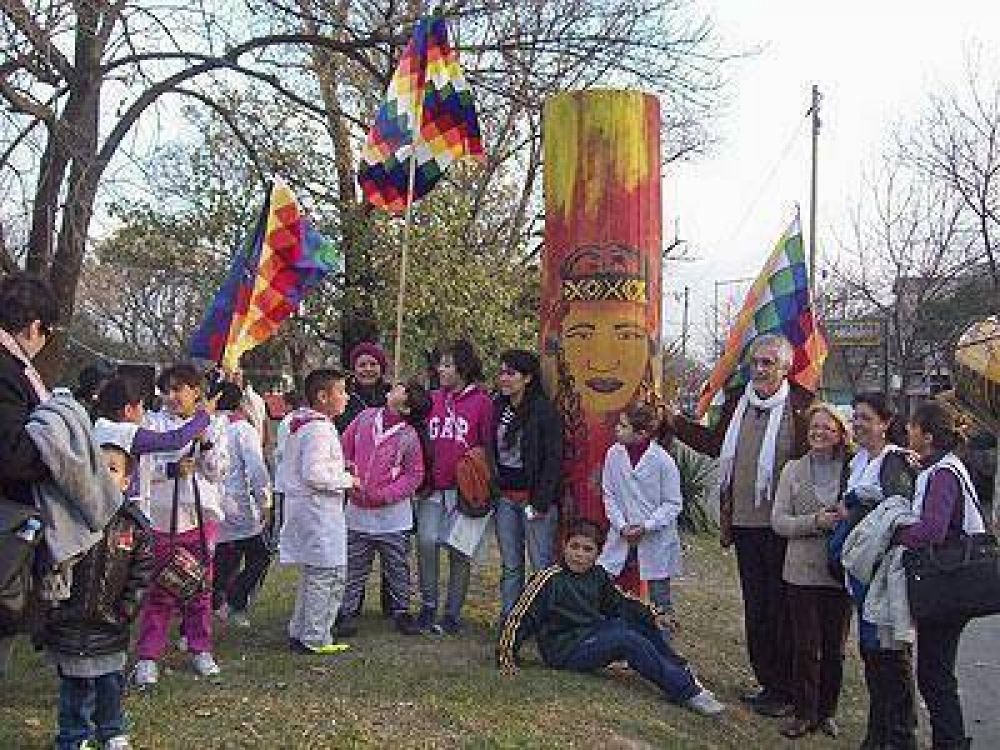 Los pueblos originarios celebraron su a�o nuevo en Lan�s