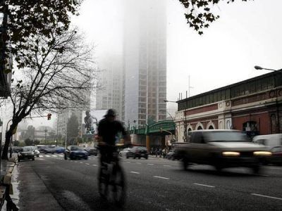 Un fuerte olor se sinti� en la Ciudad por un derrame de amon�aco