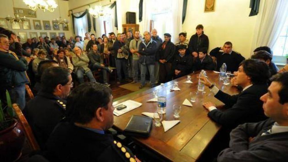 Reuni�n entre gobierno, intendentes y productores