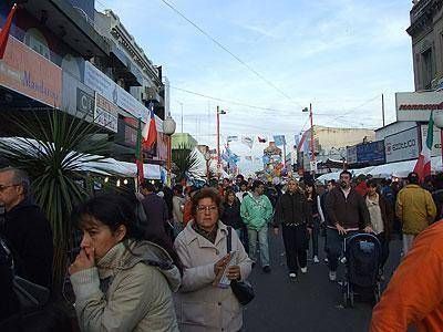Todo en celeste y blanco para celebrar el D�a de la Independencia