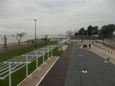 Inauguraron el Mirador Costero de Punta Lara