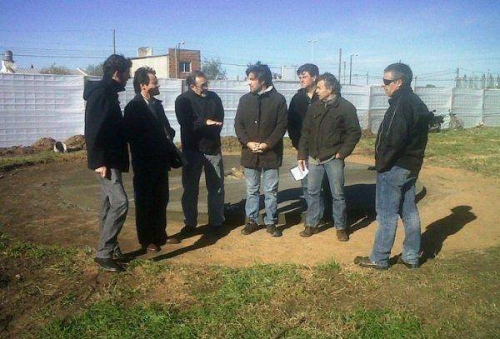 Avanza la construcci�n del Parque Cielos del Sur