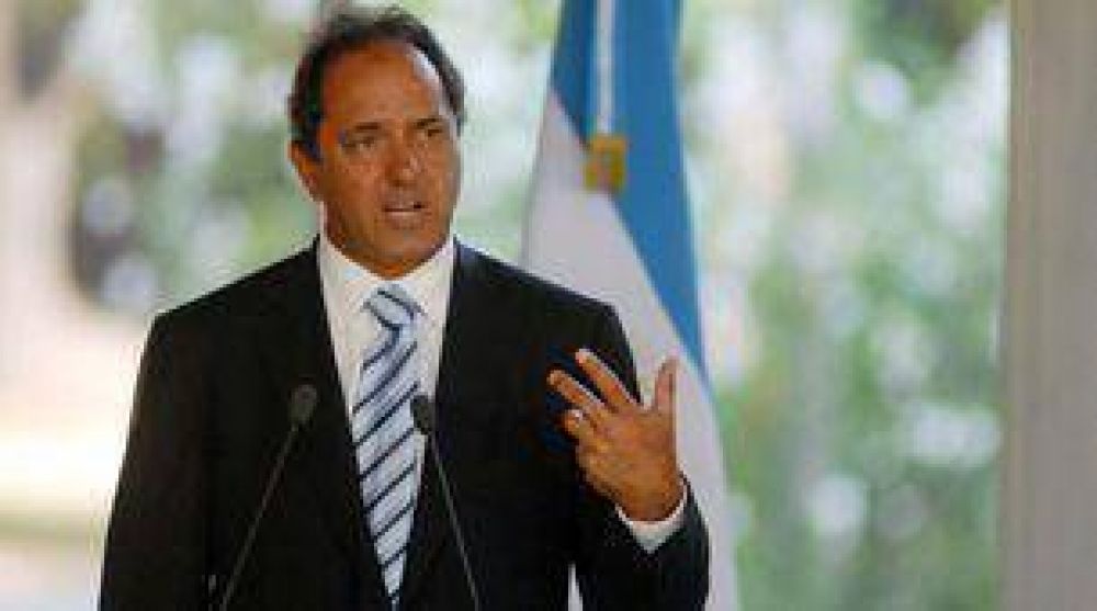 Daniel Scioli convoc� a los gremios docentes a nuevas paritarias