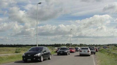 Entraron 36.000 veh�culos a la provincia en 24 horas