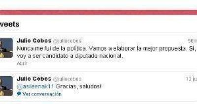 Cobos confirm� por Twitter que ser� candidato a diputado