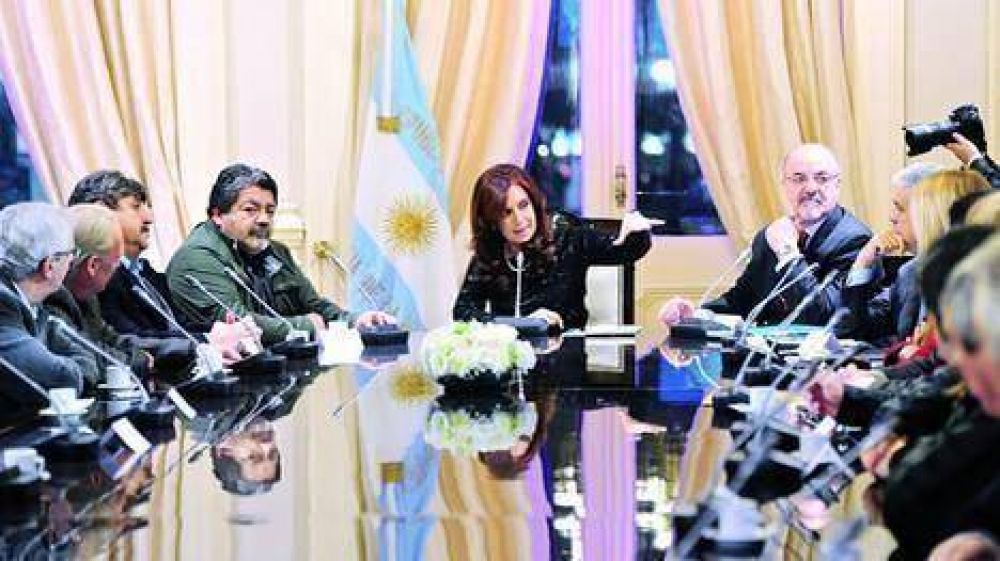 CGT: Cristina abri� el di�logo con los opositores a Moyano