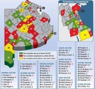 Con Tandil, son 53 los Municipios donde ya se fractur� el kirchnerismo