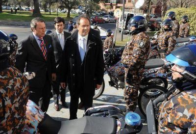 El gobernador Scioli present� una Unidad de Prevenci�n Bancaria