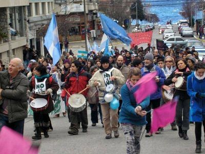  Agresiones en marcha: rechazan declaraciones de Gallinger 