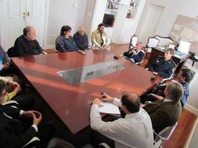 El Intendente Meoni encabez� una reuni�n sobre seguridad