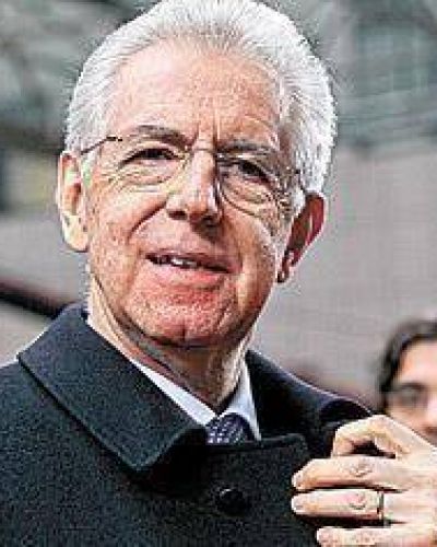 Para Monti, Italia lucha contra el contagio