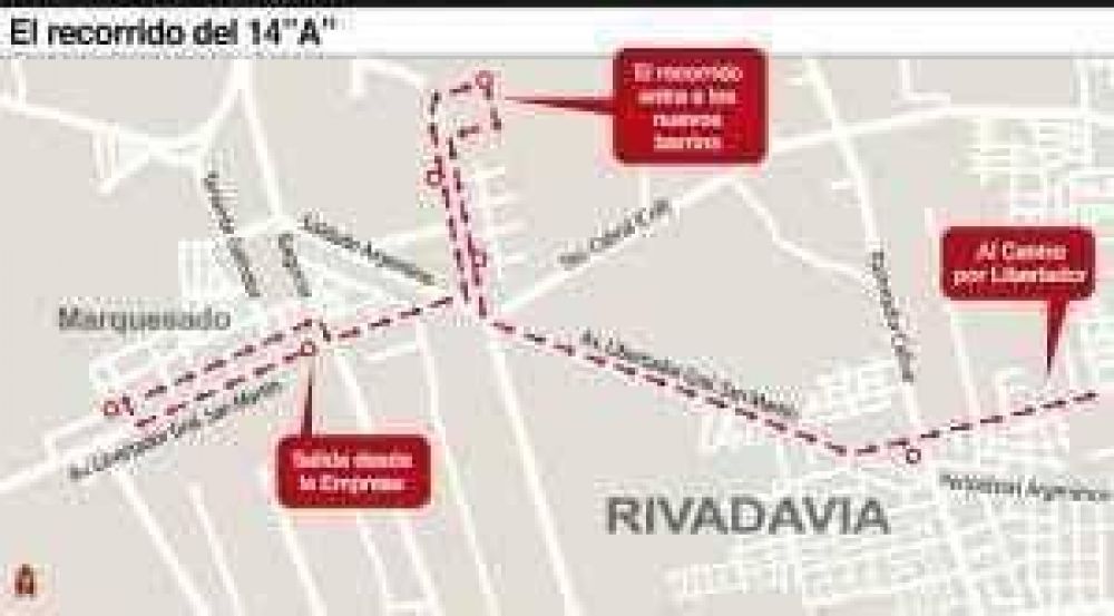 Nueva l�nea de micro para 2 barrios que estaban aislados
