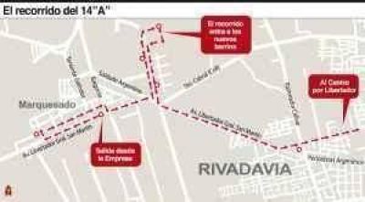 Nueva l�nea de micro para 2 barrios que estaban aislados