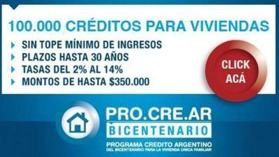 Se estima que son 6.000 entrerrianos los beneficiados con los cr�ditos Procrear
