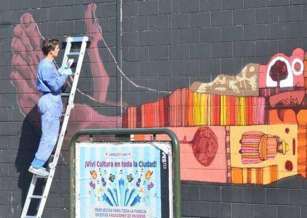 El municipio lanz� un proyecto de murales en San Mart�n