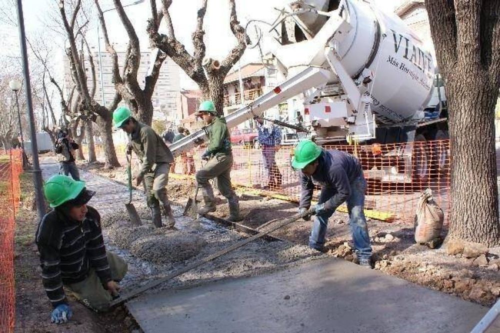Reformas para mejorar espacios p�blicos