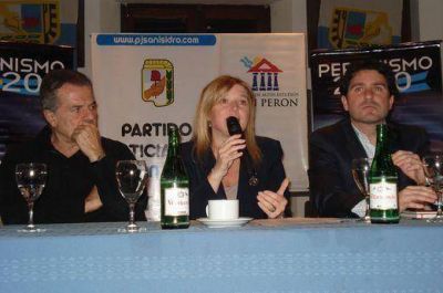 El PJ de San Isidro homenaje� a Evita