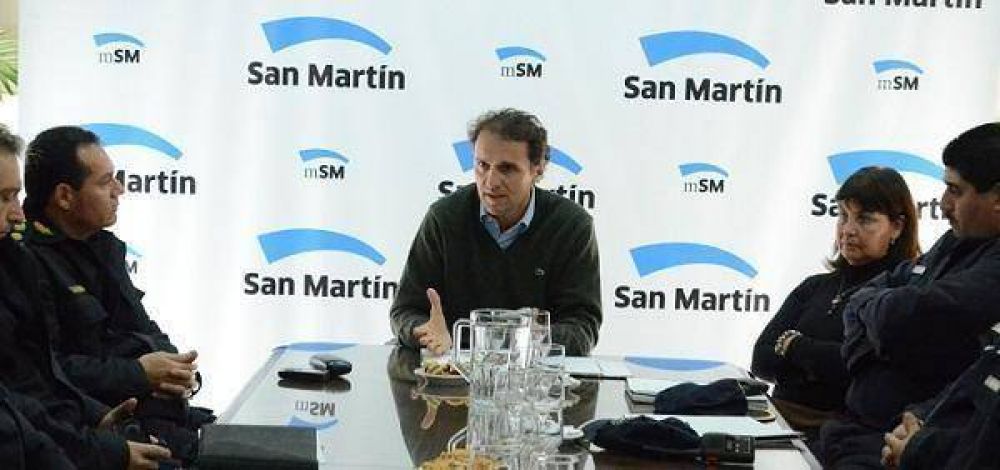 Katopodis convoc� a los Jefes Policiales de San Mart�n