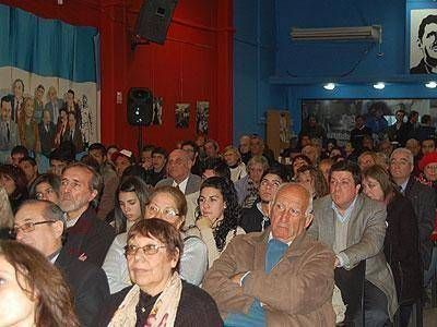 LOMAS: Mariotto encabezó un acto en homenaje a Evita