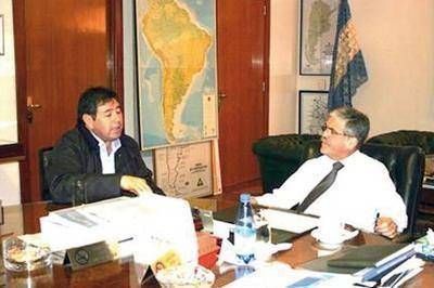 Sandoval se reuni� con De Vido