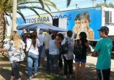Carne y l�cteos para todos en Areco
