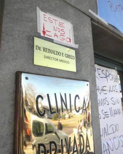 Cerr� la cl�nica Florencio Varela: 60 desocupados