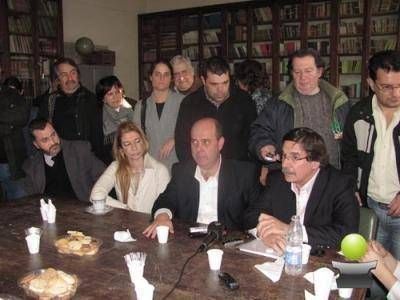 EL INTENDENTE SAN PEDRO Y LA DIPUTADA PAN RIVAS PARTICIPARON DE UN ACTO EN JUN�N