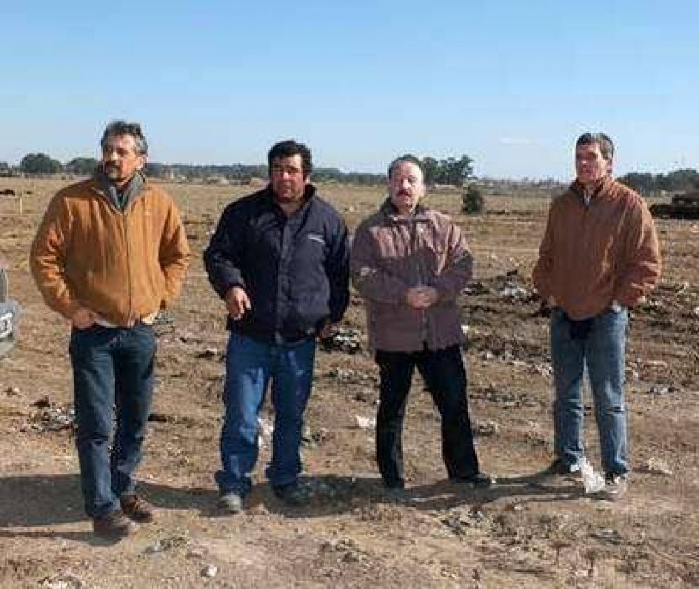 El intendente Inza verific� los trabajos efectuados en EcoAzul