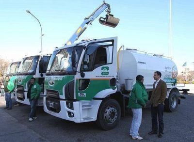 La Plata: M�s camiones para el "Servicio Municipal 72 hs"