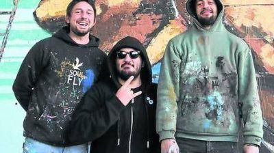 La mano de Dios: el mural m�s grande de Diego ya est� pintado en Palermo