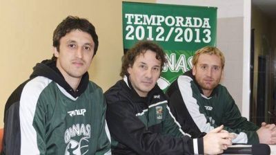 Gimnasia Indalo present� anoche a Mariano Byr� y a Alejandro Reinick