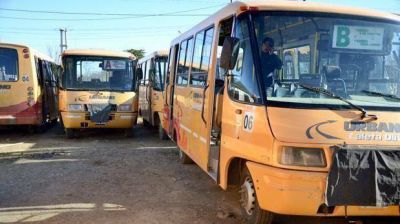 Caleta sin colectivos desde hace 18 d�as y los pol�ticos discuten