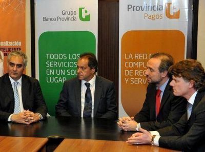 Daniel Scioli present� el primer servicio de pagos m�viles del pa�s