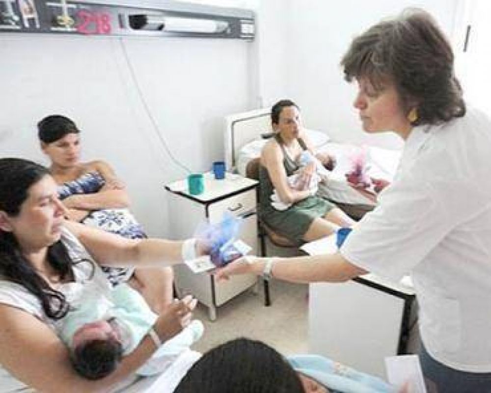 Salud: en el Hospital Urquiza se inici� la Semana de la Lactancia Materna