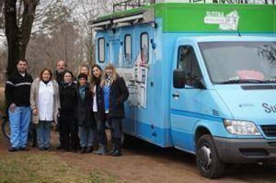 Se encuentra en Chivilcoy la Unidad M�vil Preventiva de Suteba 