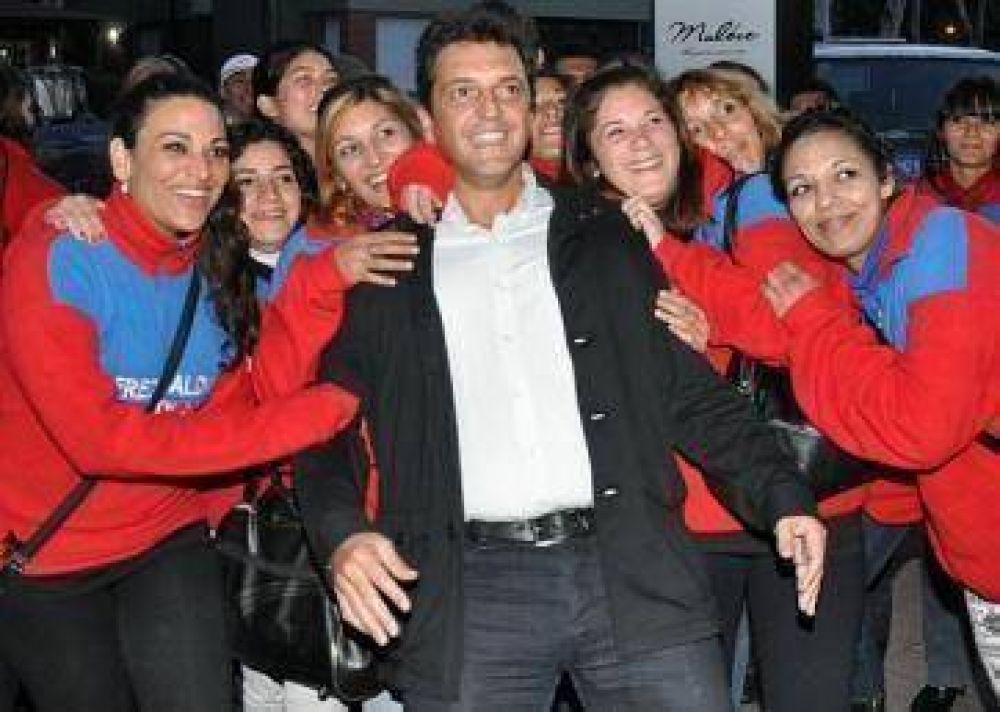 Massa quiere el lugar que ocupa Cristina