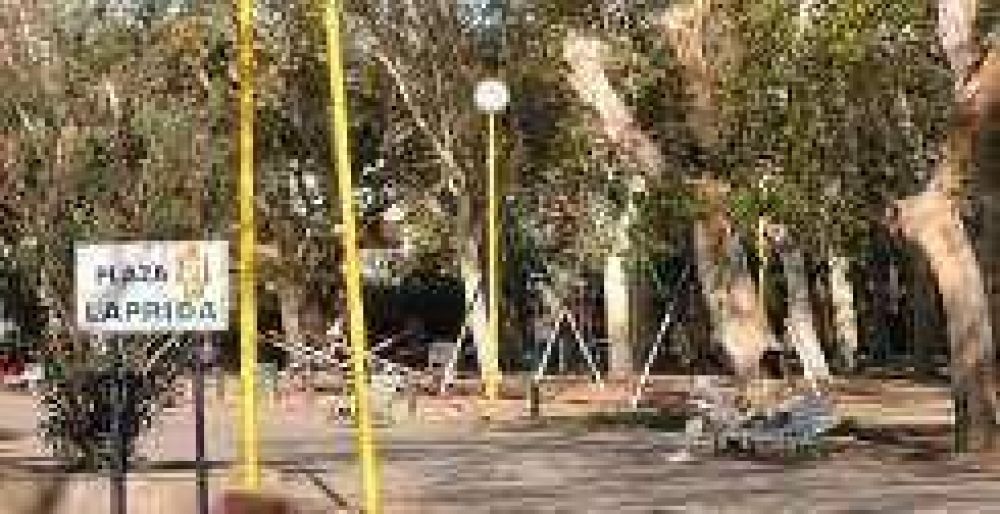 Estudian nuevo sistema de riego para la plaza Laprida