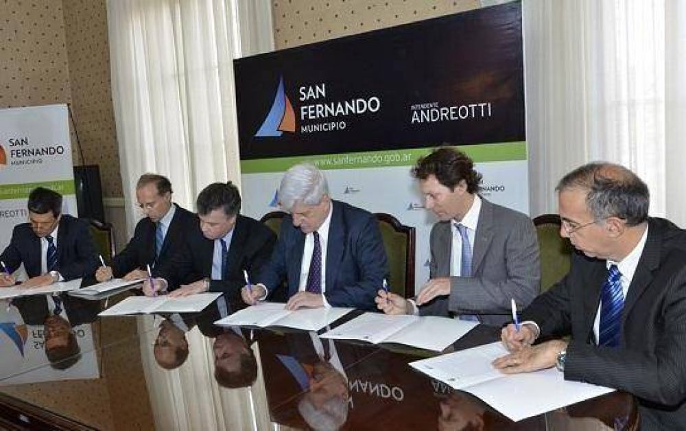 San Fernando firm� convenios con instituciones educativas del distrito
