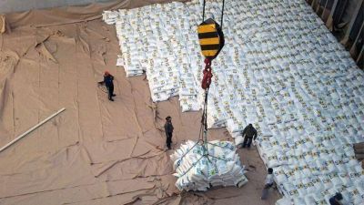 Embarcan 14 mil toneladas de arroz entrerriano para exportaci�n